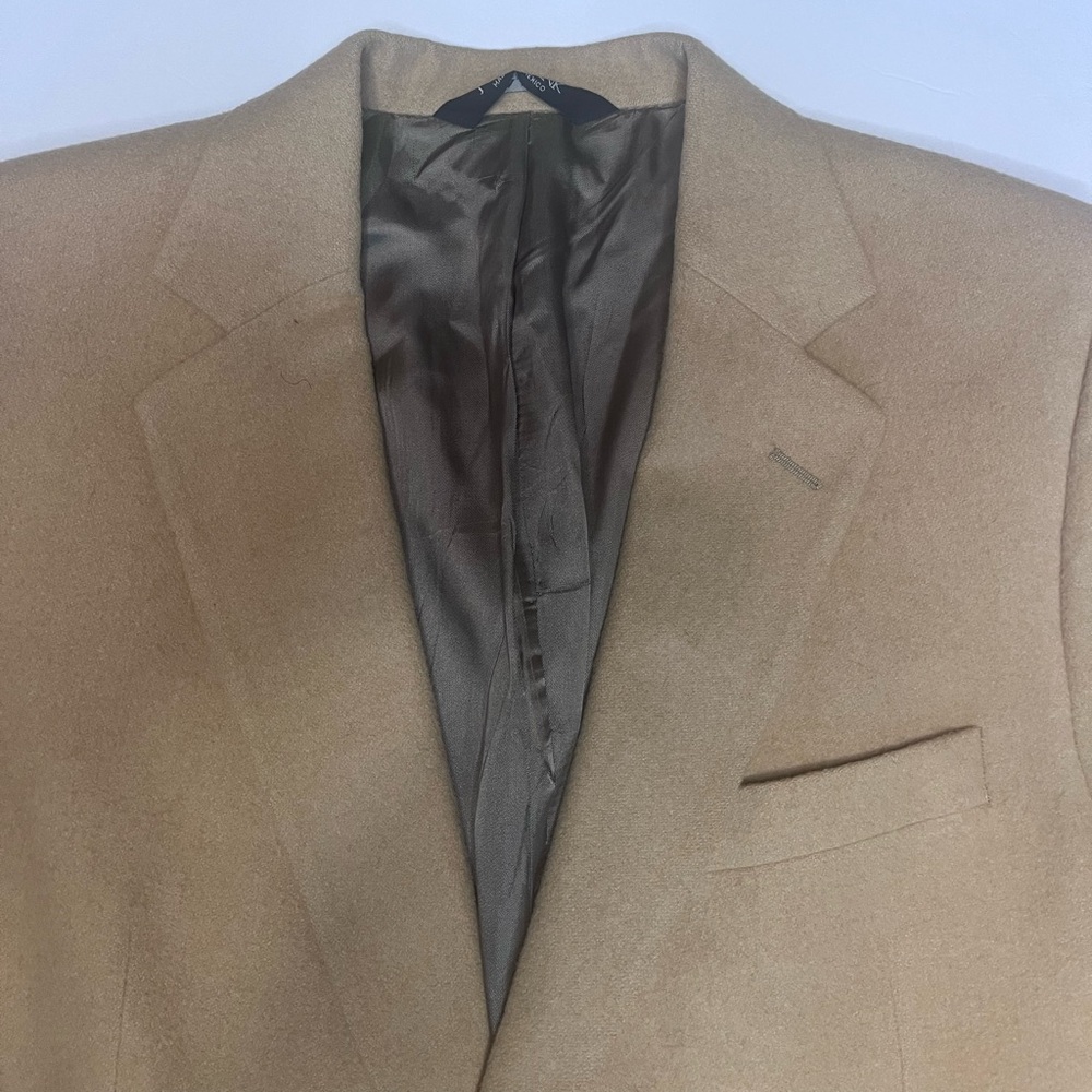 Jos. A. Bank 40R 08-02  100% Camelhair Tan Blazer